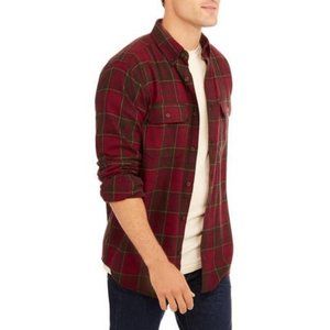 Faded Glory Men's Red Flannel Size: M NWOT
